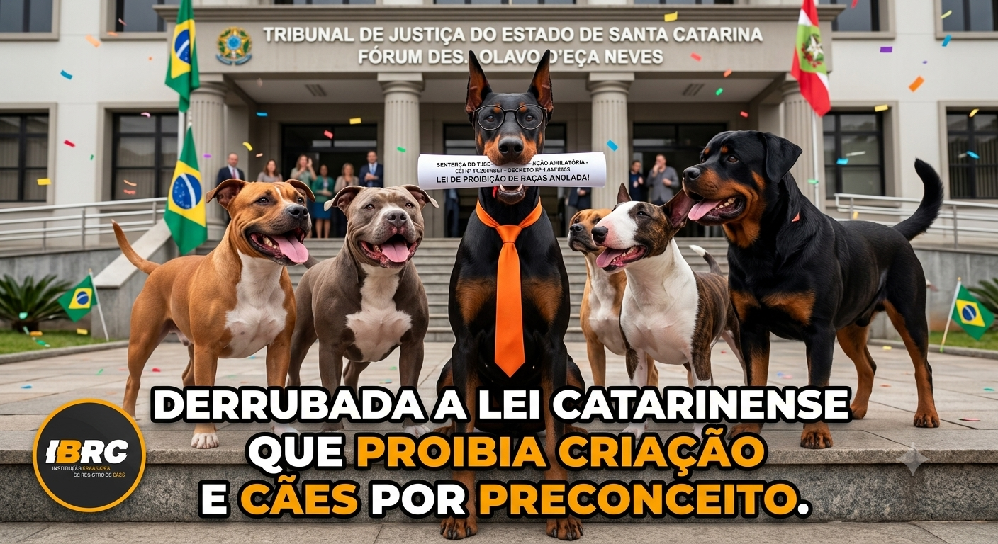 🏛️ Vitória Histórica da Cinofilia em Santa Catarina!