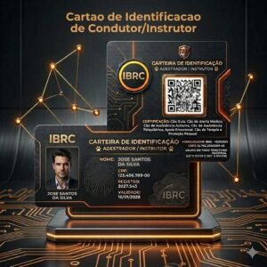 Cartão de Identificação de Condutor/Instrutor
